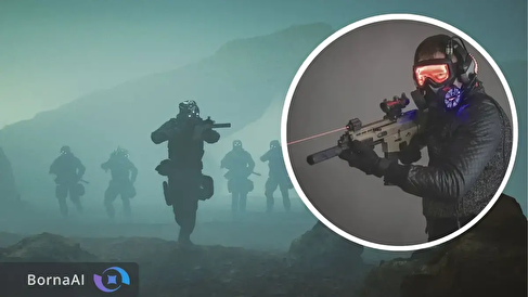 چین از ربات رزمی آیینه‌وار رونمایی کرد