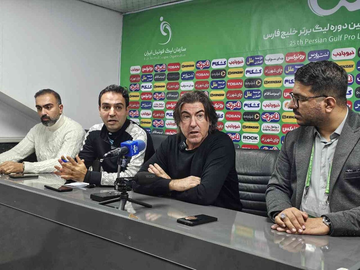 ریکاردو ساپینتو: از پرسپولیس بهتر بازی کردیم؛ از نتیجه دربی نگران و ناراحت نیستم