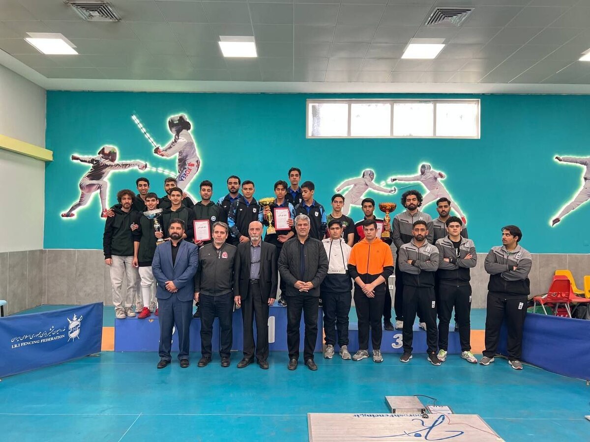 پایان لیگ دسته اول شمشیربازی با معرفی تیم‌های برتر اپه و فلوره