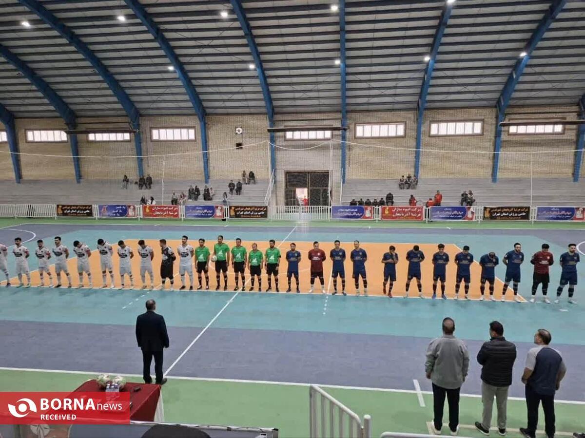 برتری تیم فوتسال عرشیا آذربایجان قدس در رقابت های لیگ برتر فوتسال ایران