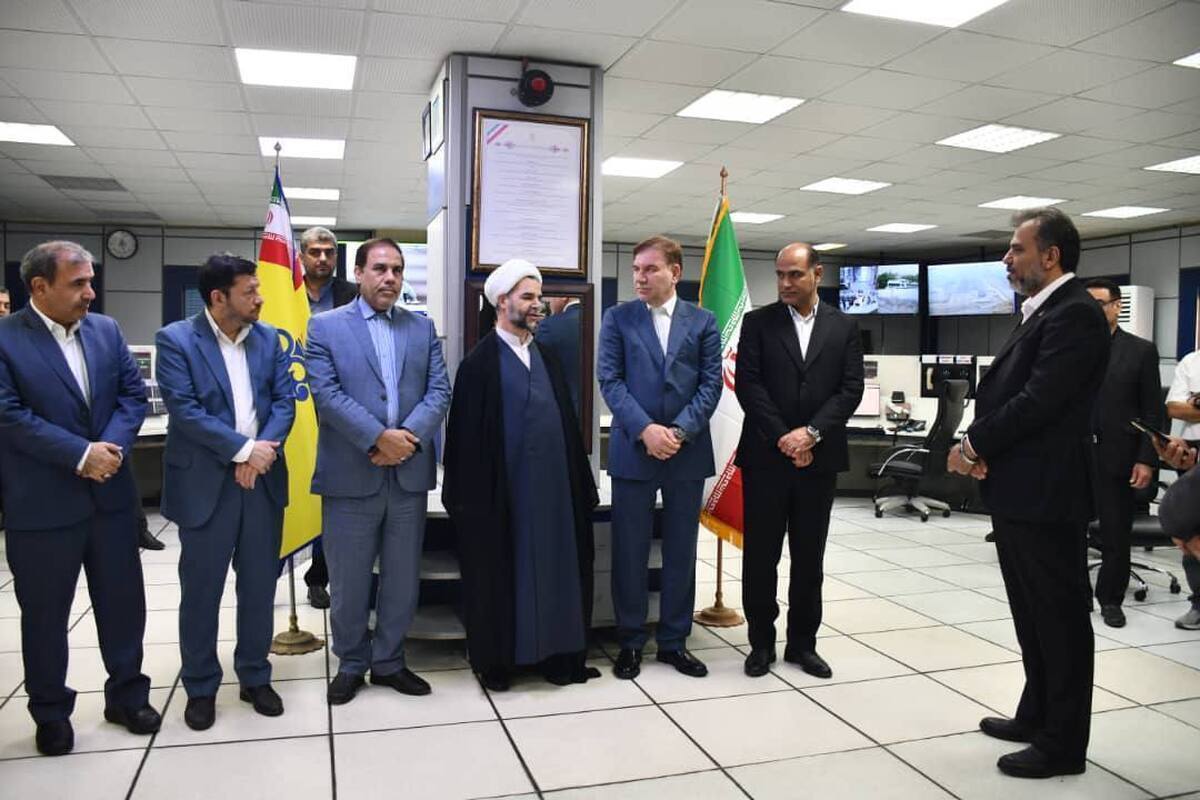 بازدید معاون اول قوه قضاییه از پالایشگاه سوم پارس جنوبی