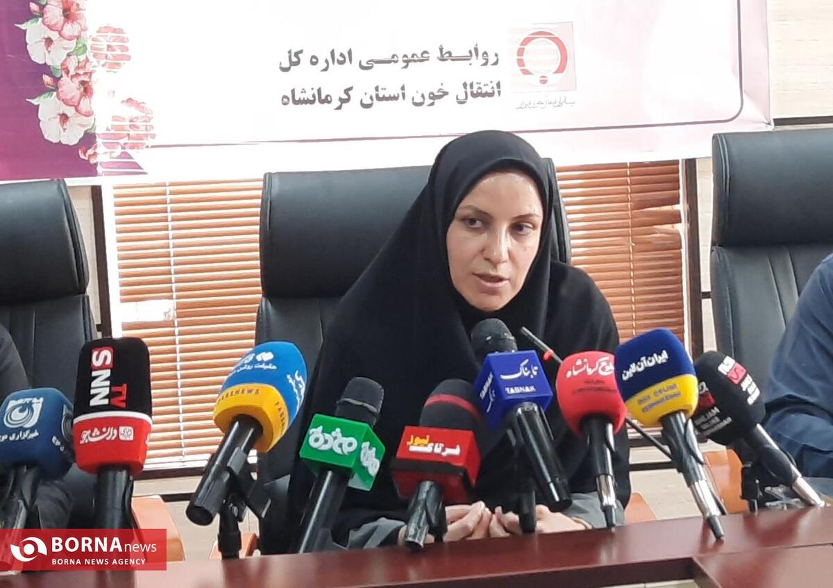 کرمانشاه در جمع انتقال خون‌های برتر کشور قرار دارد/ افزایش ۱۰ درصدی مشارکت بانوان در اهدای خون