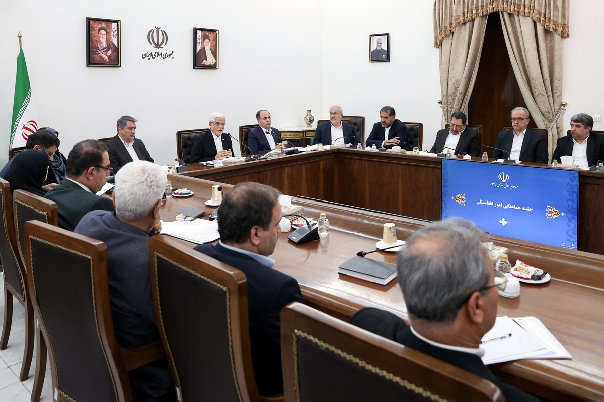 عارف: برنامه جامع توسعه همکاری‌های ایران و افغانستان تهیه شود