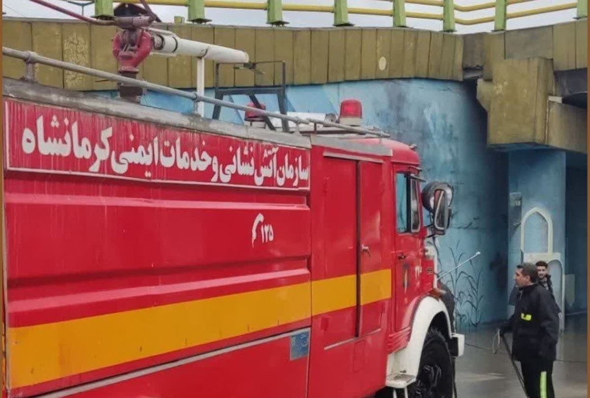 آماده‌باش ۹۰ آتش‌نشان کرمانشاهی در پی صدور هشدار نارنجی بارندگی