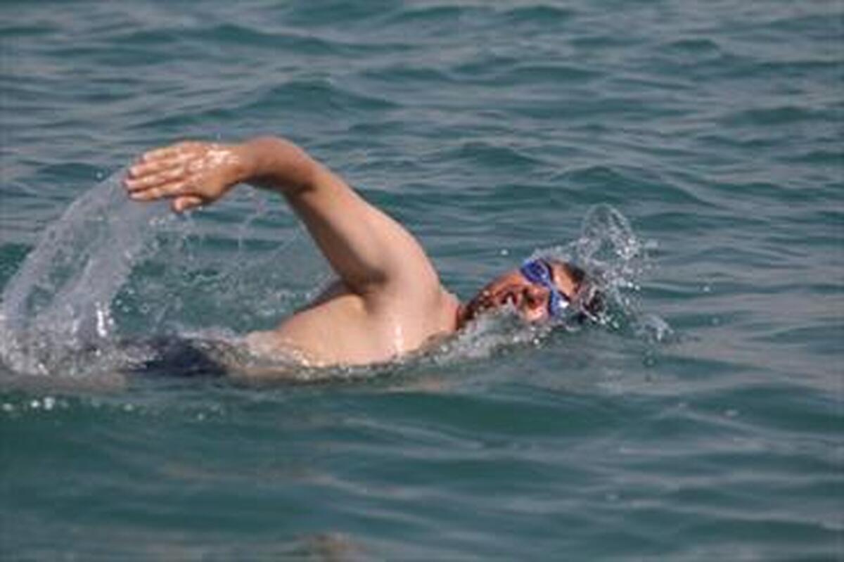 کسب مدال برنز شناگر بوشهری در مسابقات آب‌های آزاد کشور