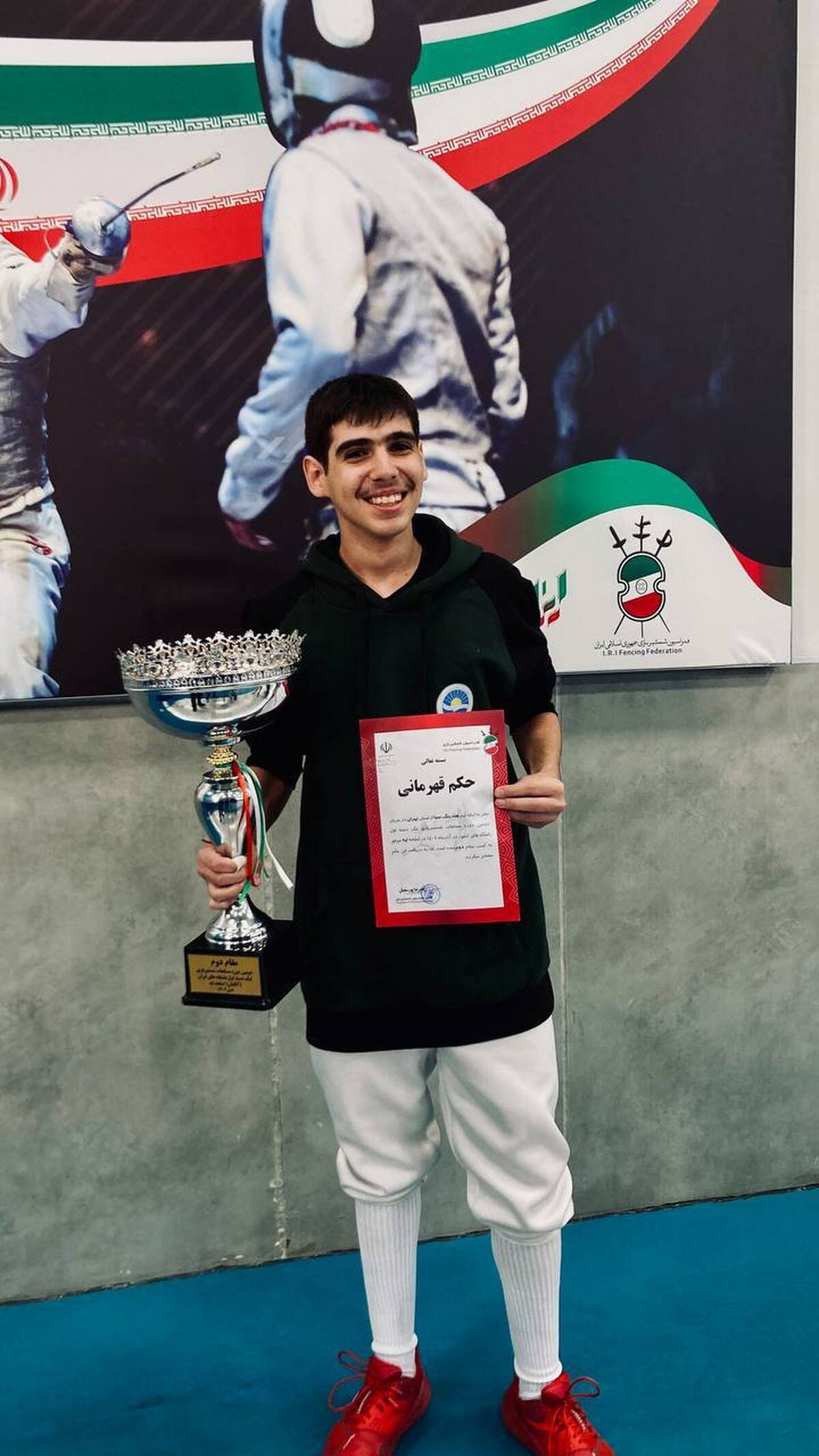 نوجوان البرزی در ترکیب هلدینگ صبا درخشید؛ نایب‌قهرمانی لیگ دسته یک با حضور امیررضا سعیدی