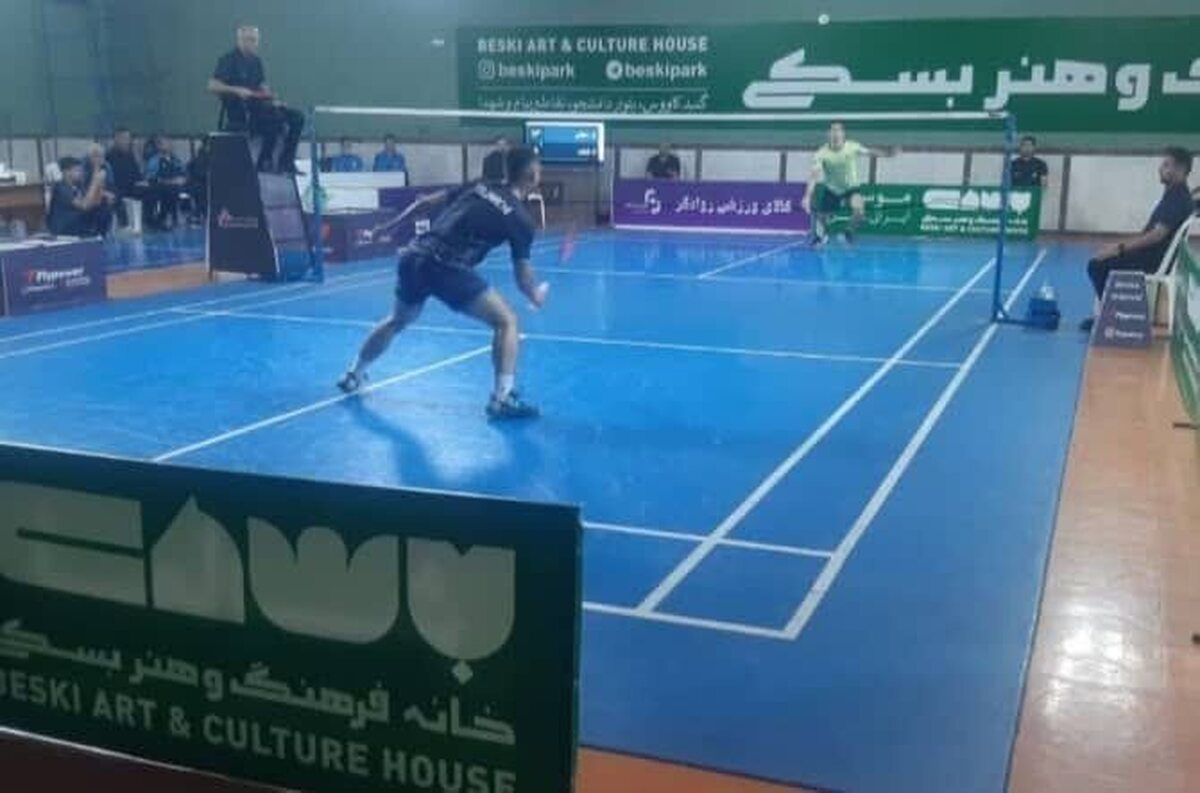 بسکی گنبد در صدر جدول لیگ برتر بدمینتون کشور