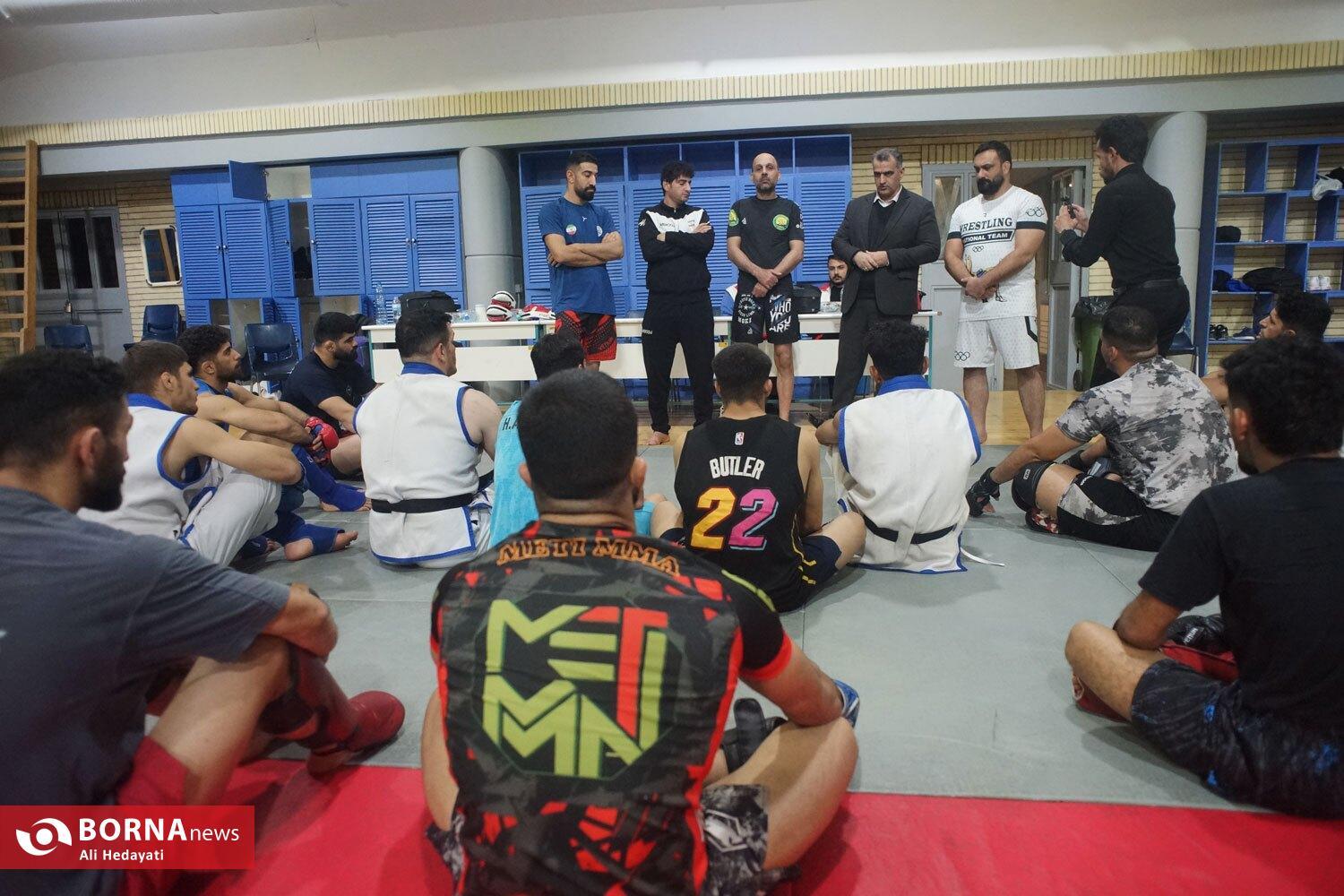 پیگیری تمرینات تیم ملی MMA مردان پیش از حضور در قهرمانی آسیا+فیلم