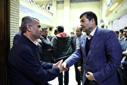 حضور احمد دنیامالی در مراسم ترحیم فرزند نماینده مجلس