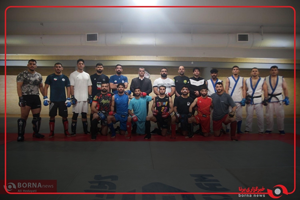 پیگیری تمرینات تیم ملی MMA مردان پیش از حضور در قهرمانی آسیا