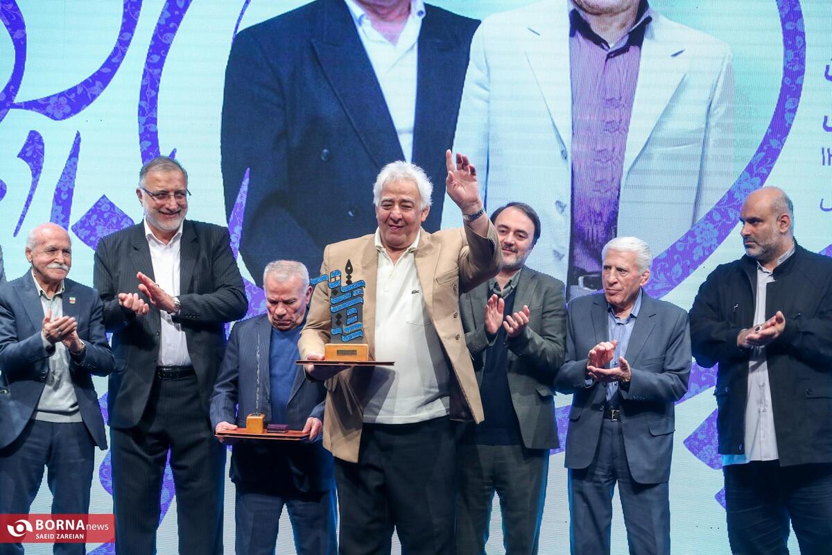 بزرگداشت پهلوانان محمدرضا طالقانی و محمد نصیری