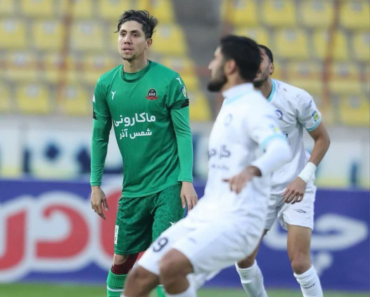 شمس آذر ده نفره با گل تساوی گل گهر را غافلگیر کرد 