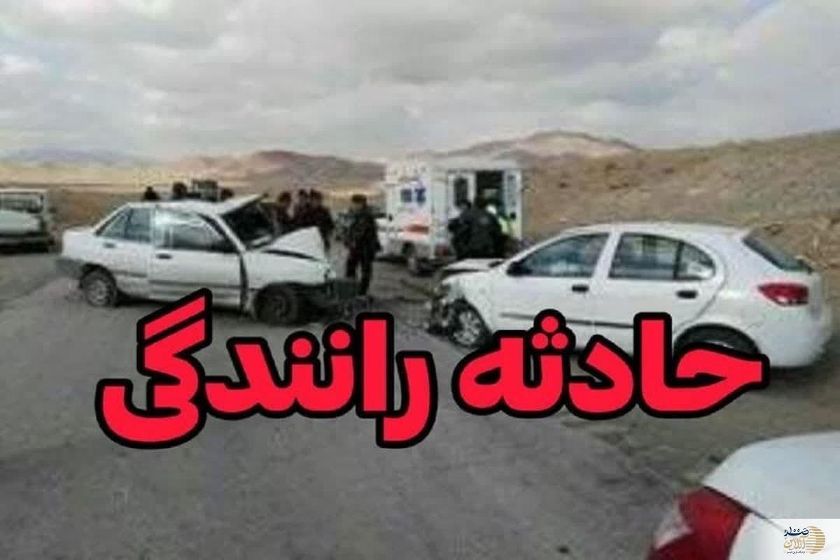 یک کشته و پنج مصدوم در حادثه رانندگی محور شبستر