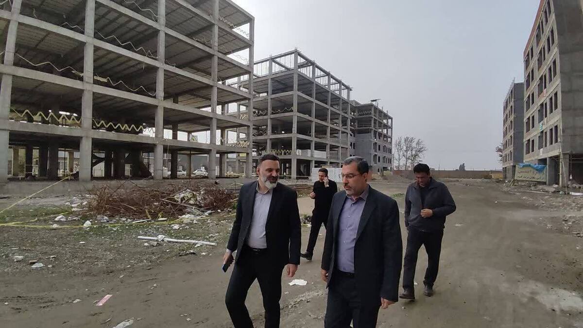 پیشرفت ۵۶ درصدی پروژه ۲۱۰ واحدی نهضت ملی نگارستان گنبدکاووس