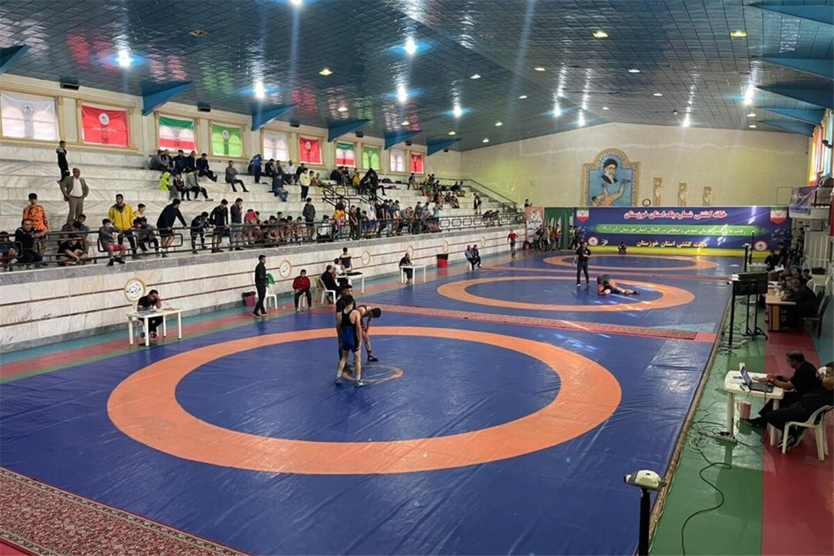 خوزستان میزبان رقابت های کشتی فرنگی قهرمانی بزرگسالان کشور شد