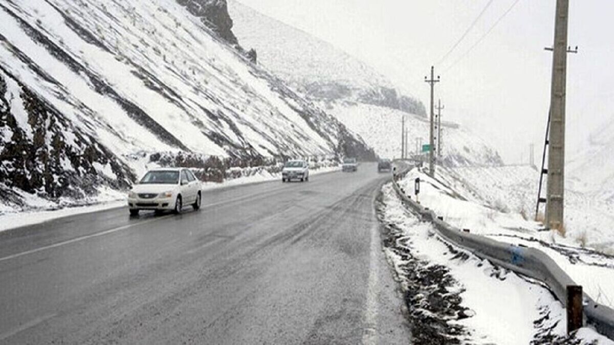 تداوم بارش‌ها در قزوین؛ آماده‌باش کامل راهداری استان