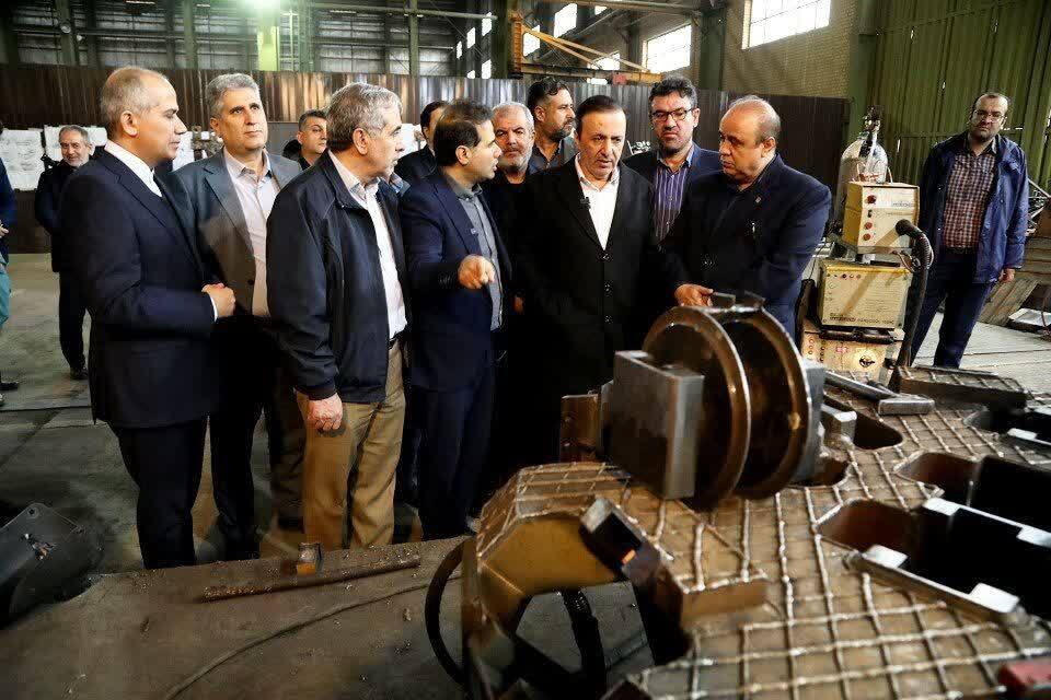 استاندار قزوین از شرکت تونلساز ماشین بازدید کرد استاندار قزوین از شرکت تونلساز ماشین بازدید کرد