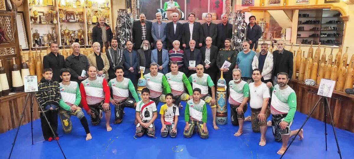 آیین رونمایی از جلد پنجم و ششم کتاب نامداران ورزش خراسان در بیرجند