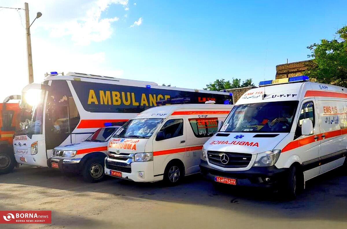 آماده‌باش اورژانس استان مرکزی برای مقابله با آثار آلودگی هوا در بین شهروندان