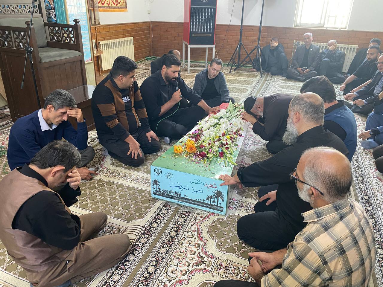 پیکر پاک شهید گمنام میهمان ویژه جامعه ورزش و جوانان گیلان