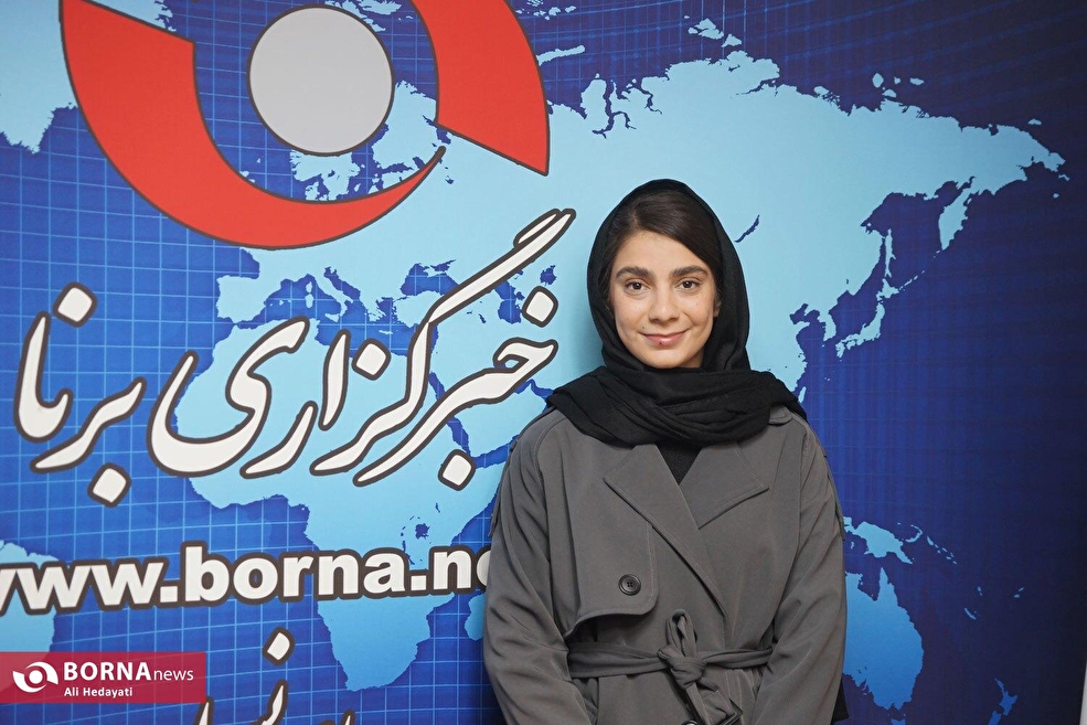 حضور حانیه صادقی در خبرگزاری برنا
