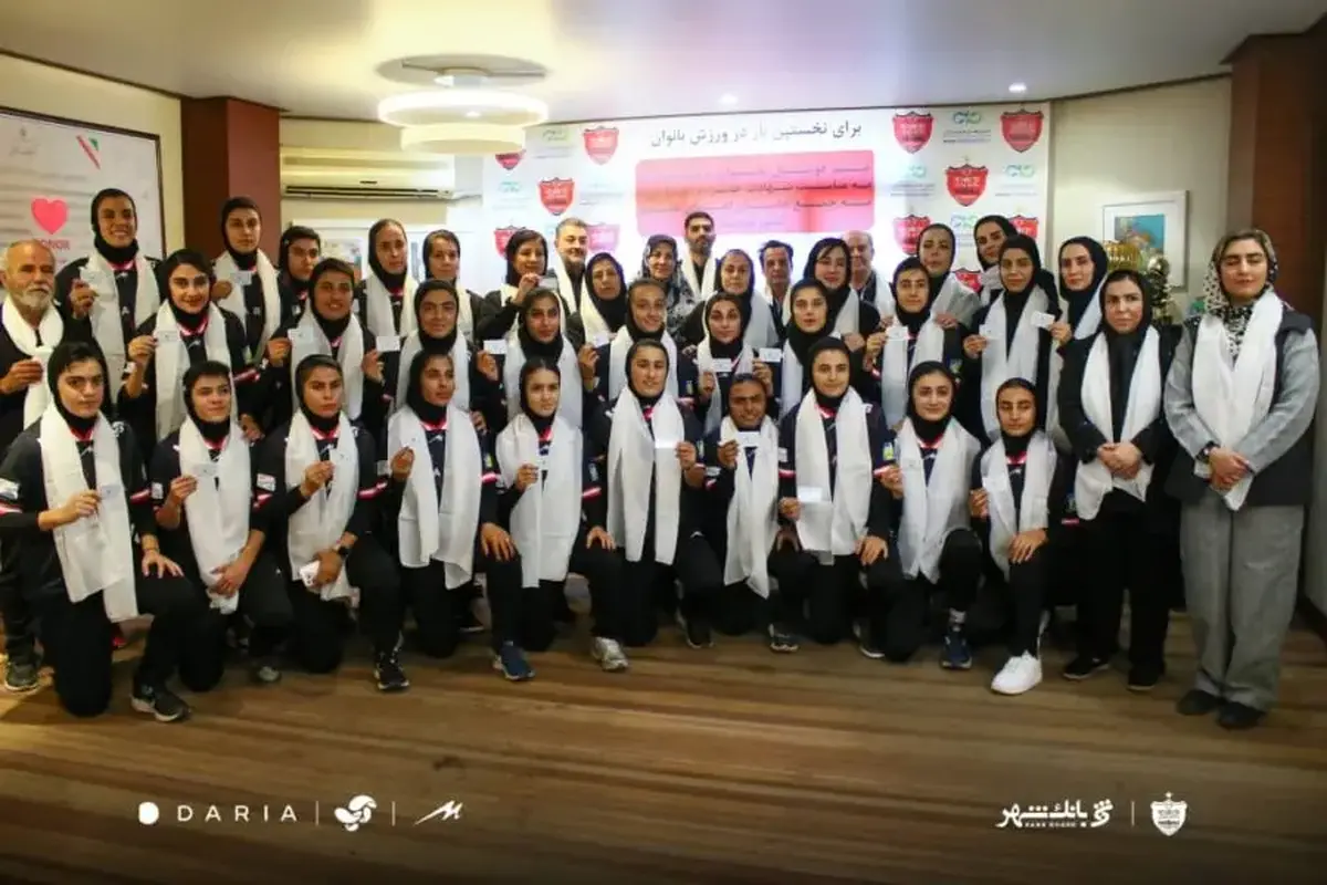 تیم فوتبال بانوان پرسپولیس به جمع حامیان اهدای عضو کشور پیوست