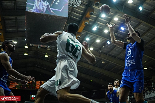 دیدار تیم های بسکتبال استقلال - طبیعت