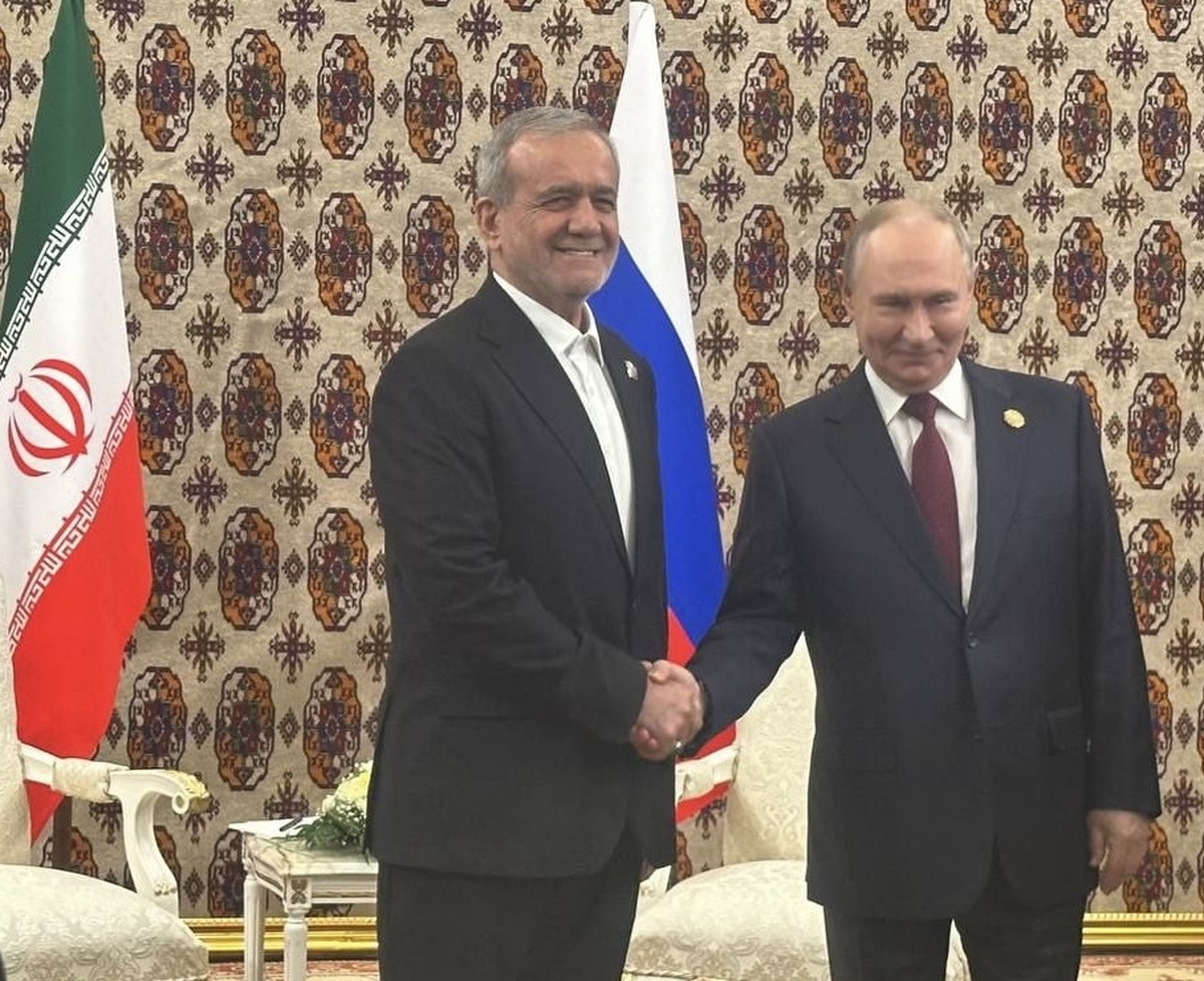دیدار روسای جمهور ایران و روسیه