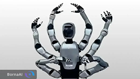 اولین ربات انسان‌نما با شش بازو در جهان رونمایی شد+فیلم