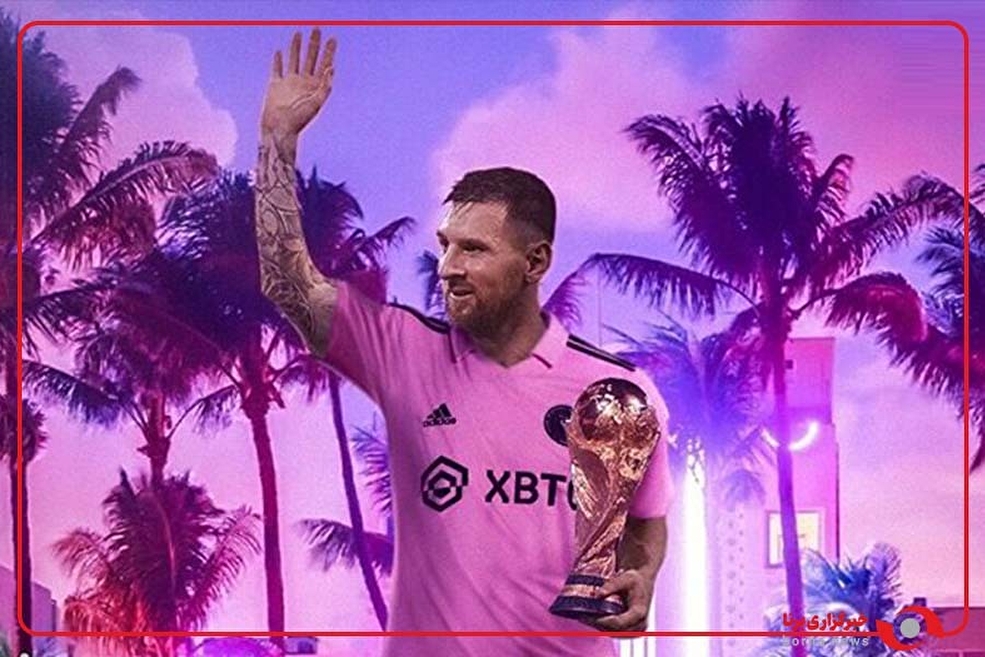 لیونل مسی که برای رونمایی از مجسمه ۲۰ متری‌اش به کشور هند سفر کرده، با شاهرخ‌خان، ستاره فیلم‌های بالیوود دیدار کرد