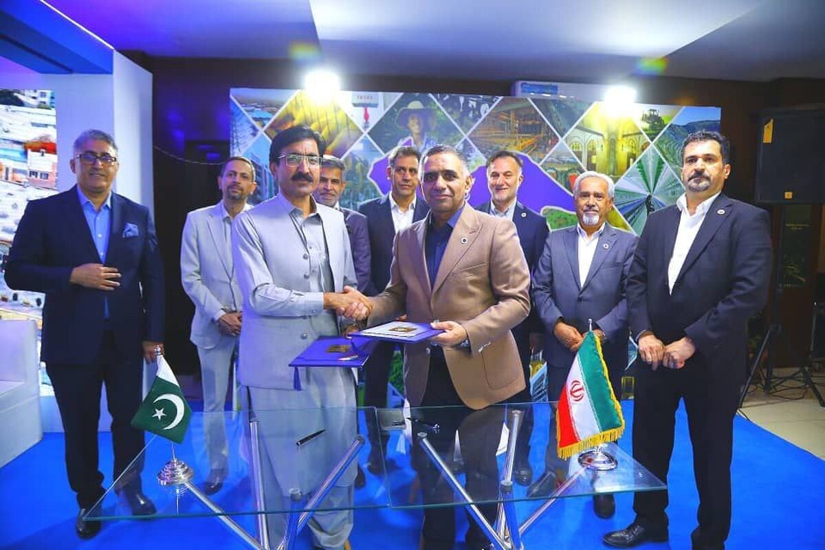 روسای اتاق های بازرگانی قزوین و کویته پاکستان تفاهم نامه همکاری امضا کردند