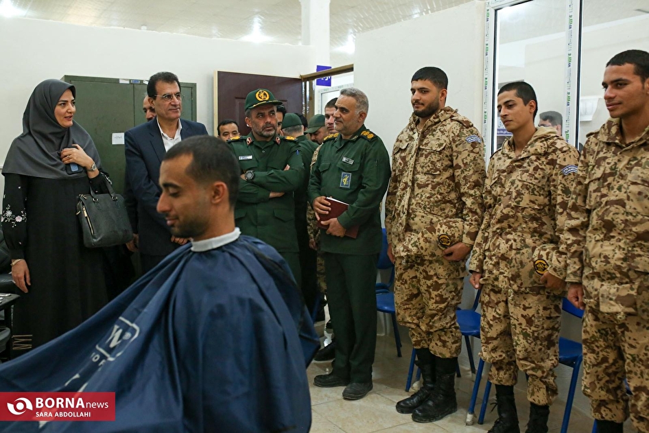 بازدید از اجرای طرح شهید باقری در پادگان های نیروهای مسلح بوشهر