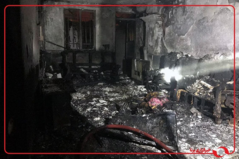 آتش‌سوزی سینمای قدیمی لاله‌زار تهران