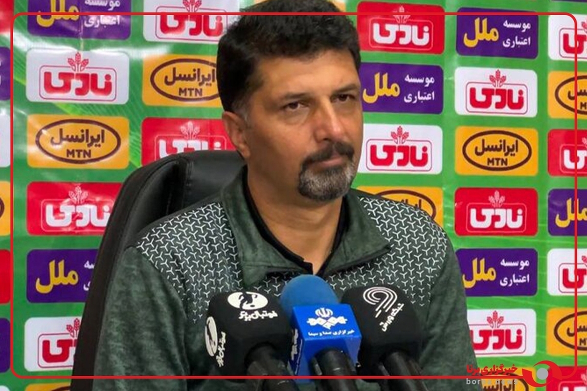 مجتبی حسینی سرمربی آلومینیوم اراک در پاسخ به برنا:کیفیت زمین بد بود،در این زمین بهتر از این نمی شد بازی کرد