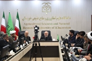 آغاز به کار اندیشکده حکمرانی آب و منابع طبیعی خوزستان / استاندار: جامعه دانشگاهی باید با نگاه کاربردی وارد حل مسایل آب شود