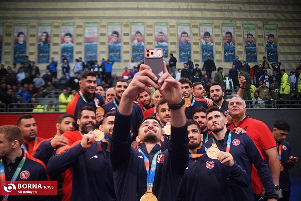 فینال لیگ برتر کشتی آزاد ایران