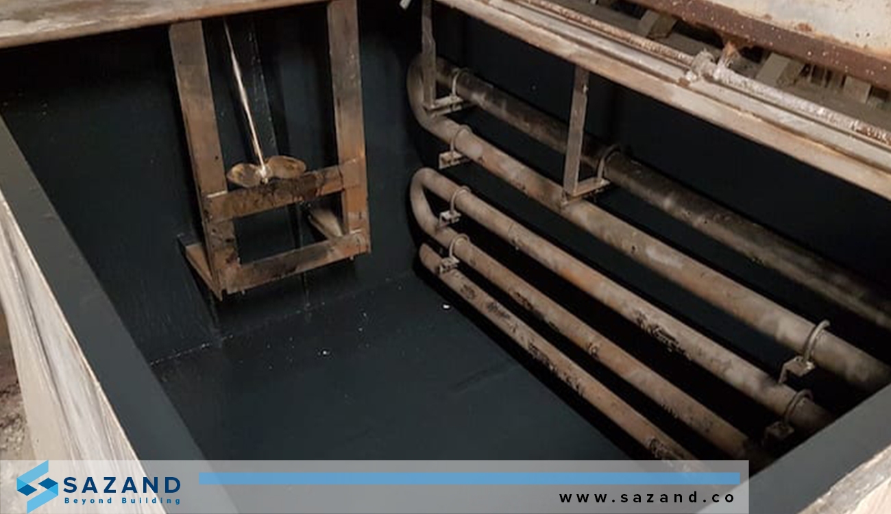 راهنمای انتخاب بهترین پوشش ضد اسید و لاینینگ مخازن بتنی و فولادی