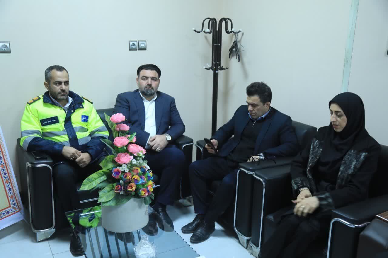 رانندگان و فعالان حمل‌ونقل در آبیک تجلیل شدند