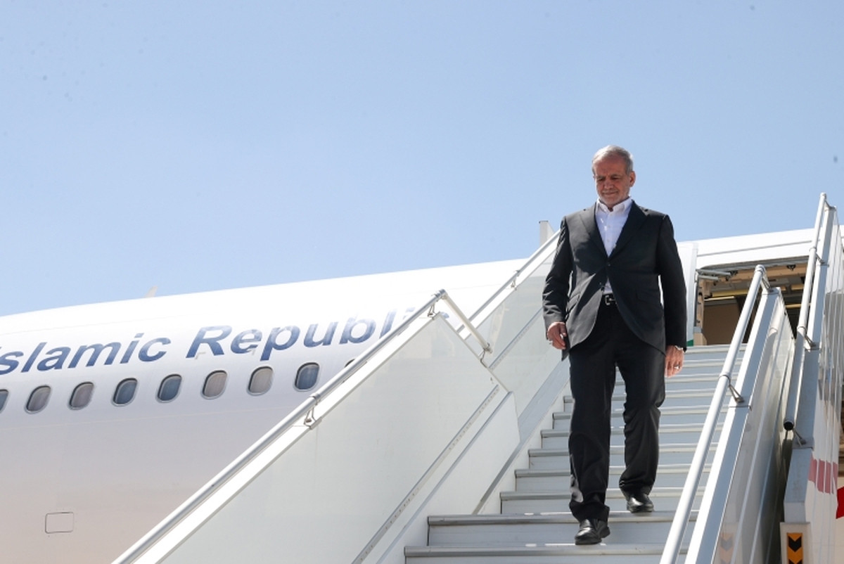 پزشکیان وارد بیرجند مرکز استان خراسان جنوبی شد