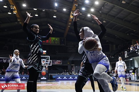 دیدار تیم های بسکتبال دختران استقلال - آکادمی سحر