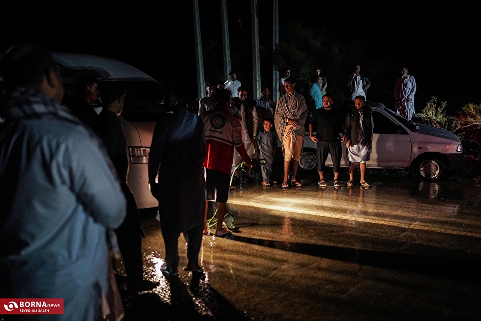 بارندگی شدید در جنوب سیستان و بلوچستان