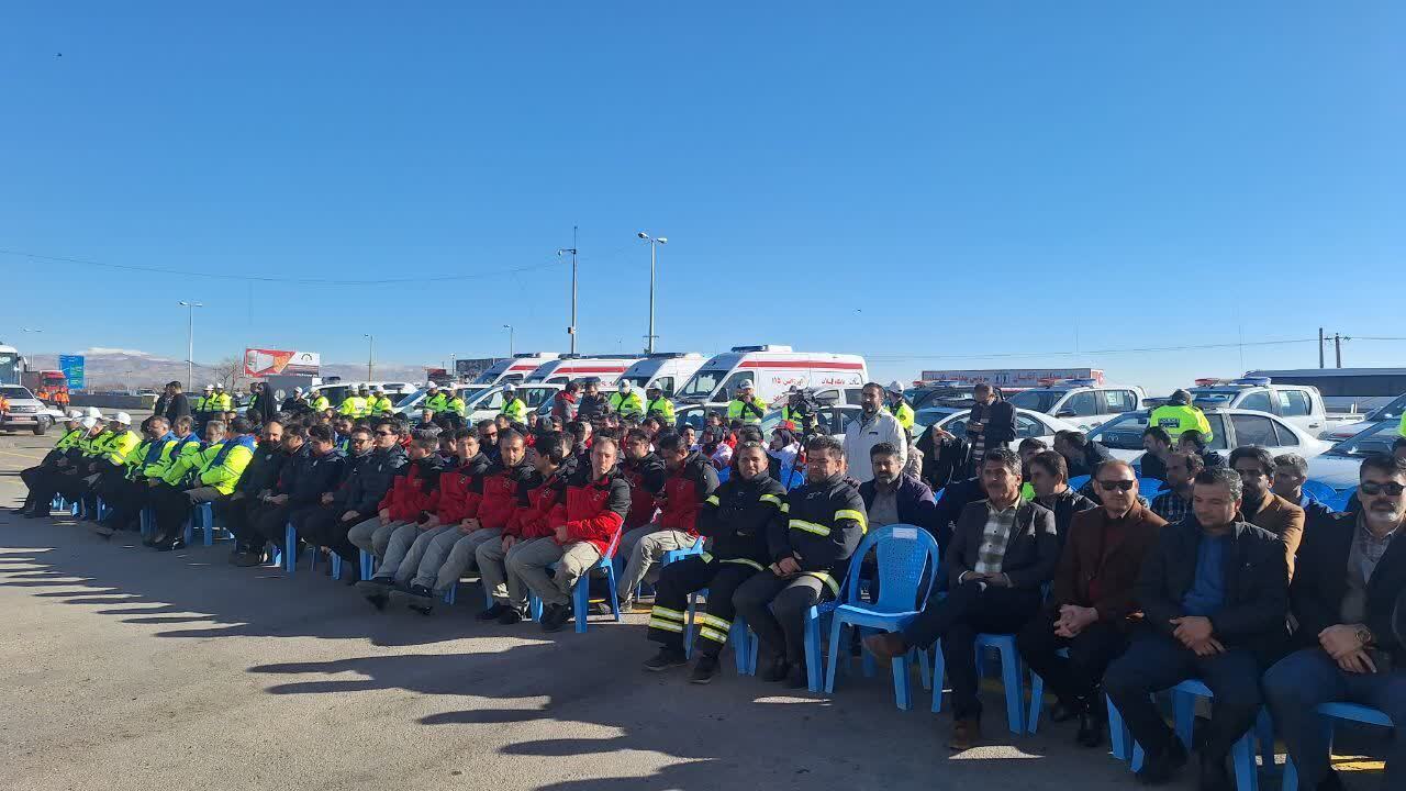 رزمایش طرح ترافیکی زمستان در قزوین آغاز شد 