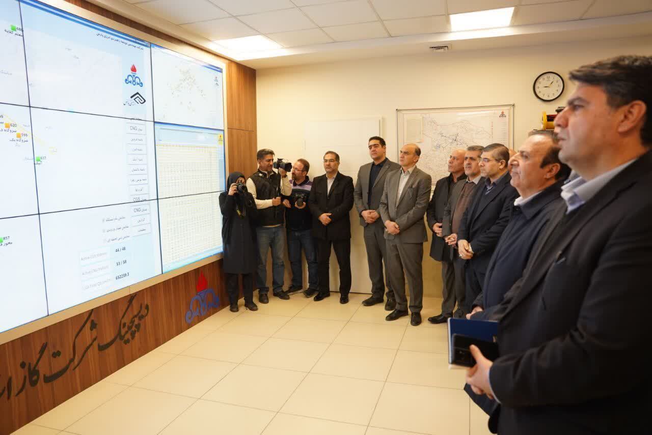 بازدید سرزده استاندار قزوین از شرکت گاز استان