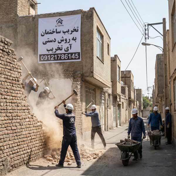 تخریب ساختمان چیست؟ انواع روش ها و مراحل تخریب ساختمان چیست؟ انواع روش ها و مراحل