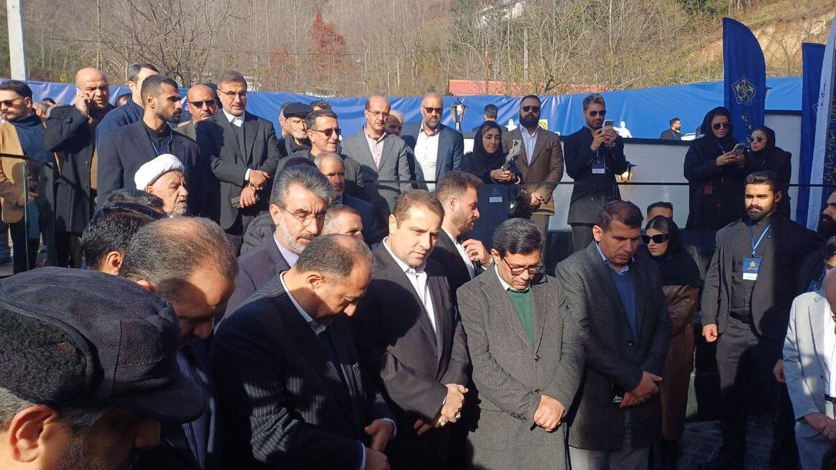 افتتاح سالن ورزشی روستای آری شهرستان بابل با حضور معاون وزیر ورزش و جوانان