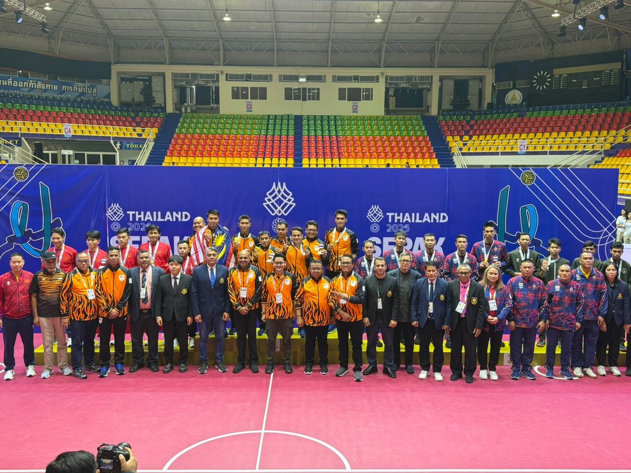 حضور نایب رئیس ایرانی سپک‌تاکرای آسیا در بازی‌های SEA