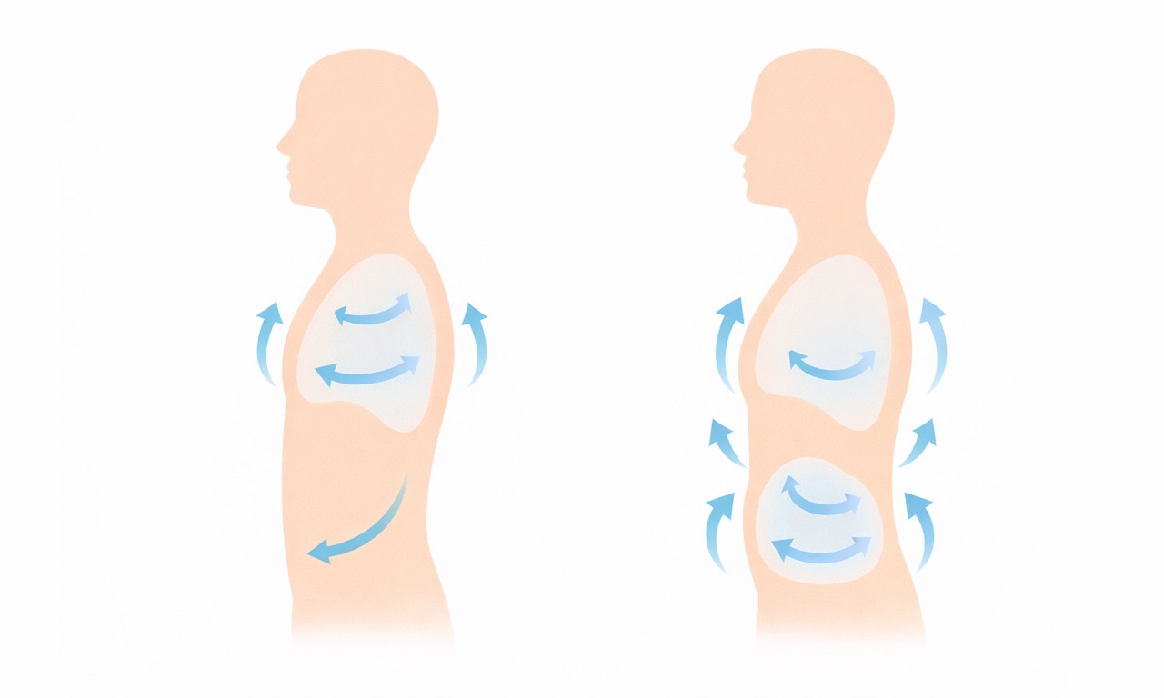 تنفس سطحی و تپش قلب در کنار درد؛ آیا تنظیم تنفس می‌تواند درد را کمتر کند؟