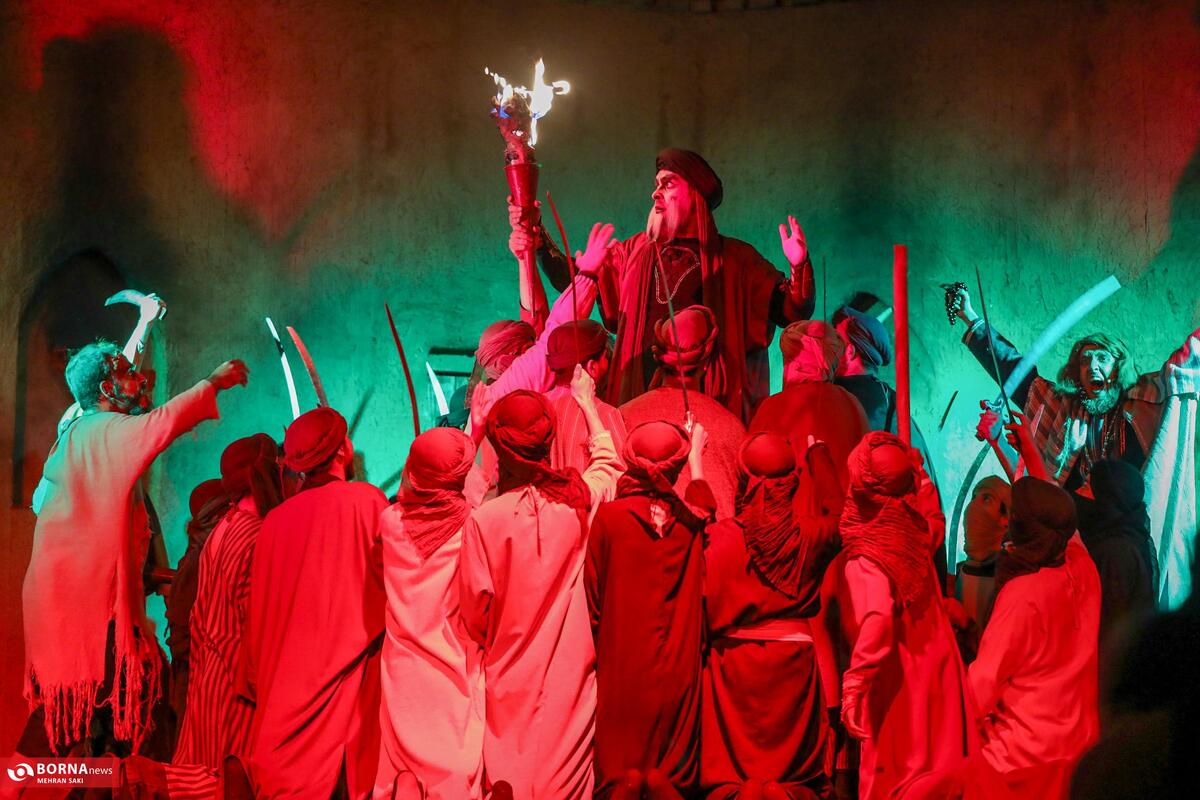 سوگواره نمایشی پولاد پارسی در اراک