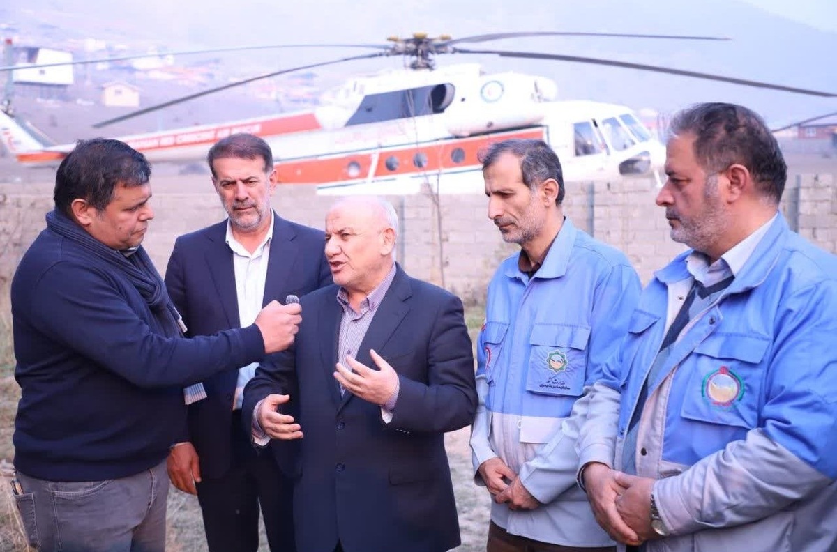 استاندار مازندران خبر داد: مهار آتش با ۱۱۵ عملیات پروازی بالگرد‌ها و ۱۳ پرواز هواپیما‌های ایلیوشین ۴۰ تنی