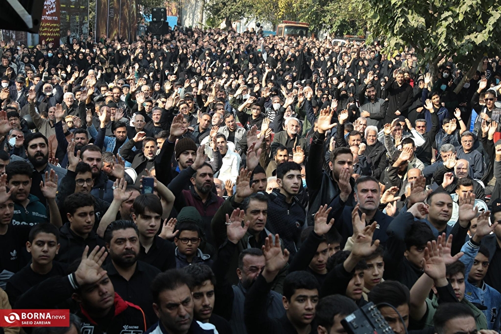 تجمع بزرگ هیات مذهبی دارالشهدا تهران